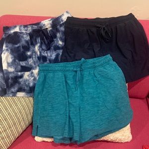 Bundle of 3 Old Navy Breathe On active shorts